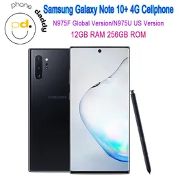 Samsung Galaxy Note10+ Note 10 plus Handy N975U N975F 4G Telefon 6.8 "256ROM 12 GB RAM Exynos Original Android Mobilephone