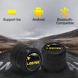 2 Sensoren Motorrad TPMS Bluetooth -Reifendrucküberwachungssystem Android/iOS Pit Bike Car Tire Diagnostic Tools Zubehör