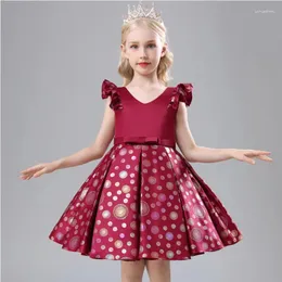 Girl Dresses Girls Girls Summer's Children's Abbigliamento da principessa senza maniche per 3-12 anni per bambini