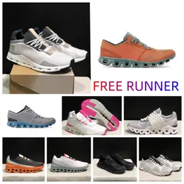 OC Cloudshoes Cloudnovas x1 x3 Laufschuhe Männer Frauen Designer Sneaker Schwarze Sonnenfinsternis Demin Ruby Eclipse Cloudswift Womens Blatt Silber Orange Triple White