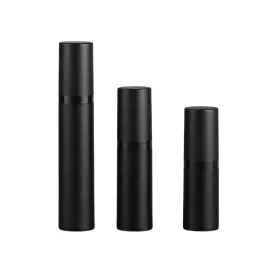 15ml 30ml Black Airless Bottle Lotion Cream Pump Plastic Container Vaccum Spray 50ml Cosmetic Bottles Dispenser For Cosmetics LL