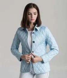 Classicwomen Fashion England Короткая тонкая хлопковая мягкая прокладка Coathigh качественная дизайнерская куртка для женщин SXXL 190102806828
