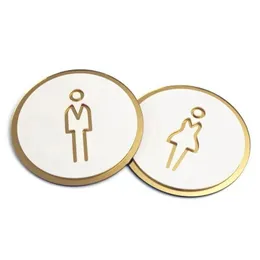 Другое здание принадлежит акриловый творческий современный туалетный знак логотип логотип уборной WC Дверные тарелки Женщины мужчина символ для государственного должности Dhurj