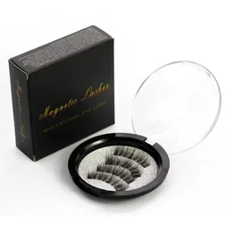 Triple Magnet Wimpern 3D Magnetische Wimpern natürliche falsche handgefertigte falsche Wimpern gefälschte Wimpern Verlängerung Kleber 3D Wimpern Ey4977081