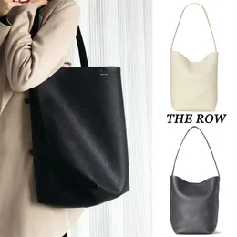 3 Rozmiar sznurka The Row Park Tote Bag luksurys torebki Kobieta na ramię męska skórzana torba wiadra