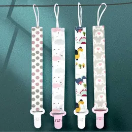 Pacifier Holders Clips# Cartoon fixed button baby pacifier clip chain ribbon virtual pacifier bracket chain anti drip buckle for pacifier baby feeding d240521