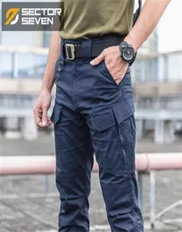 Setor sete calças táticas calças à prova d'água Silm Mens Calças casuais homens Exército calças táticas militares masculino lj2012173199115