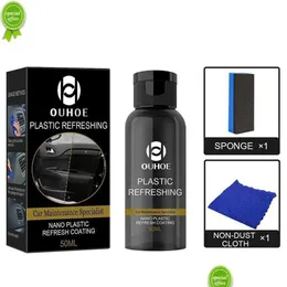 Araç Temizleme Araçları Bakım Uzmanı Plastik Yenileme Kaplama Yenileme Ajan Ürünleri Restoratör Sünger Havlu Kiti Dr DHRF5