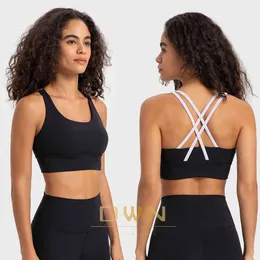 Lu yoga ausrichten mit energie gerippter longline bra mittler