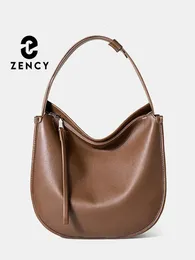 Zency Fashion Romansy Womens Messenger Bag Leather Leather Luxury Designer Cross Body Carty Carty Handbag 240510