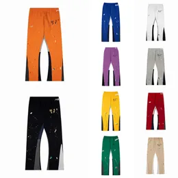 Projektanci GalleryDept Pants Mens Womens Sweatpants Man High Street swobodne luźne spodnie Modne hip-hopowe sportowe spodni d28