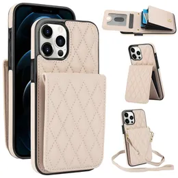 Coprone del portafoglio per portatecnico in pelle Crossbody, per il blocco RFID BLOCCHINO RFID, per iPhone 15 Pro Max 14 13 12 11 X XS Max