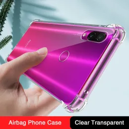 Custodia per telefono a distorsione da shock in silicone morbido per Xiaomi Redmi Note7 Nota 7 Pro 7S 7Pro Airbag TPU TPU Original Back Covers Fundas