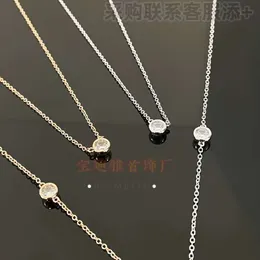 Tiffanyitys Tiffanies Pendants 제품군 동일한 메인 다이아몬드 버블 목걸이 팔찌 High Edition 싱글 라운드 All One Style