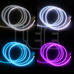 Pmma Fibra Di Plastica Led 5mm Pmma Cavo Ottico Lato In Plastica Solida Emette Illuminazione In Fibra Ottica A Bagliore Laterale In Fibra Ottica - Foto 5