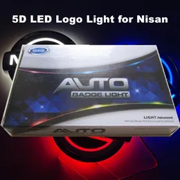 High Brightness 5D Car LED Odznaki Symbole Logo biały czerwony niebieski zmienia rozmiary 264D