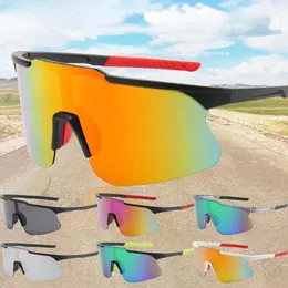 Eyewear per esterni 10 colori 10 occhiali da sole a cornice grande per uomini donne che guidano occhiali da sole anti-uv arrampicando per la pesca in bicicletta Uv400