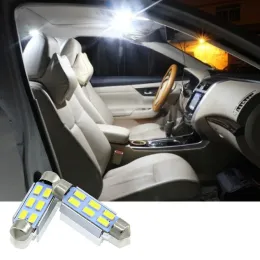 2x Keine Fehlerauto -Nummernschildplatte 36mm LED -Lampe für Audi A2 A3 8L 8p A4 B5 B6 A6 4B 4F A8 D2 TT Q3 Q5 Q7 C5 C6 C7 S2 S4