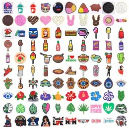 Clog Slides Charms for Unisex Clog Shoes Decoration Clog Sabot for Shoe Charms Mexican Shoe Charms Wholesale Bulk bags shoes accessories