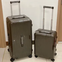 Designer Universal Wheel Suitcase Travel Viagens portáteis Caso de bagagem de alta capacidade