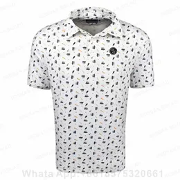 Мужские Polos New 2023 Mens Outdoor Sports Polo рубашка Ploo Plus размер коротки