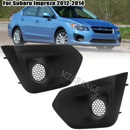 Fog Lamp Frame Cover For Subaru Impreza 2012 2013 2014 Fog Light Cover Headlight Shade Grilles Trimming Bezel Front Bumper Cap