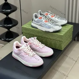 2024 Designer Sneaker Leder Luxurys Schuhschuhspaziergang Pink Wäsche Jacquard Denim Männer Frauen Schuhe Ace Gummi Sole Sticked Vintage Casual Sneakers 35-40