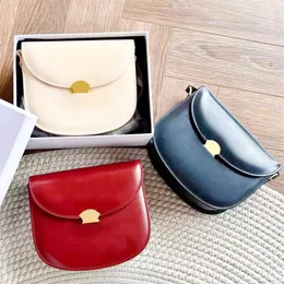 Womens saddle small purse Designer crossbody bag tote Luxury handbag teen triomphes mens wallet clutch bag strap classic flap genuine leather travel shoulder bags
