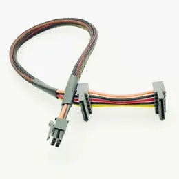 Cavo Alimentazione Floppy A SATA Cavo Di Alimentazione Floppy A SATA MEIRIYFA - 4 Pin A 15 Pin, 20 Cm, 2 Pezzi, Per Dischi Rigidi SATA Cavo Sata