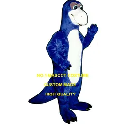 Royal Blue Dagon 마스코트 의상 성인 공룡 드래곤 테마 만화 애니메이션 코스 스피드 마스코트 팬시 드레스 2067 마스코트 의상