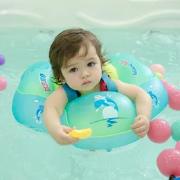 Swimming Baby Swimming Ring Inflatable Armpit Floating Kid Swim Pool Accessories Circle Bathing Inflatable Double Raft Rings Toy 240521