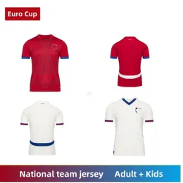 2024 Serbia soccer jersey 2025 euro cup MILIVOJEVIC MITROVIC TADIC SERGEJ 24 25 home red away white football shirts adult