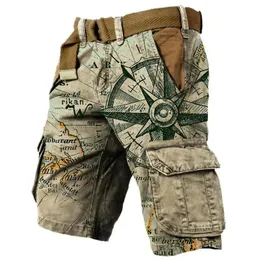 Herren Shorts Summer Stretch Denim Shorts Retro Street tragen alte schlanke Fit Short Jeans Patchwork Design Brand 240516