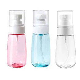 1 oz de pulverização de spray de viagem 2oz 60ml 80ml Provo de vazamento Mini garrafas de spray vazias 3,4 onças para perfume Óleos essenciais Toners Cosméticos de água de rosas (3 cores)