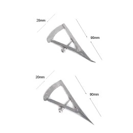 Dental Implant Castroviejo Bone Caliper Dental Surgical Wax Bone Dental Crown Gauge Calipers Dentist Medical Ruler Tools Tools