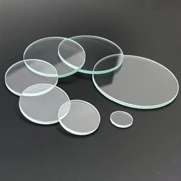 PATIKIL Diameter 63.8mm Flat Convex Lens, 2 Pcs Height 22mm High Borosilicate Glass LED Optical Convex Condenser Lens With Edge For Flashlight Car Bike Head Lamp Spotlight, Clear 3.2mm