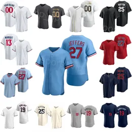 Custom 2024 Baseball 82 Austin Martin Jerseys Youth Man Woman 13 Manuel Margot 25 Byron Buxton 47 Edouard Julien 30 Carlos Santana Willi Castro Jeffers ShuangCheng