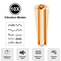 Mini Motating G-Spot Bullet Vibrator для женщин USB Charger Wogina Anal Massager стимулятор клитора эротический секс игрушки для взрослых
