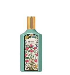 Hochwertiges Luxus -Design -Köln Frauen Parfüm Flora Wunderschöne Jasmine 100 ml Höchste Version Klassischer Stil Langlebiger Zeit schnelles Schiff