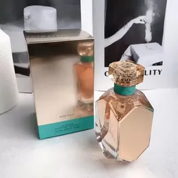 Kobiety perfumy 75 ml różowego złota perfumy dama zapach eau de parfum długotrwały zapach edp słodkie cytrusowe nuty kwiatowe perfumy spray kolońskie