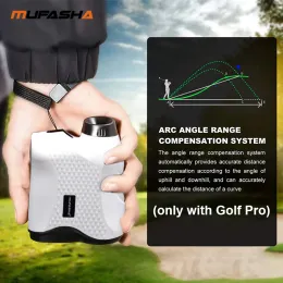 MUFASHA 500M 600M 900M GOLF LASER Rangefinder Pinseker Range Finder Laser Dystans Metr