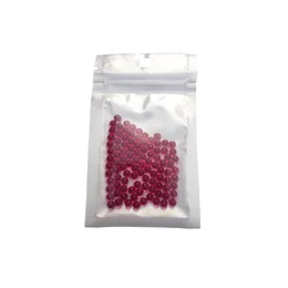 100pcs/paket OD Sentetik Korundum Gems'den Yapılan 4mm Ruby Topları TIODW Serisi Konut İçin Uygun