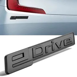 Auto Trunk Side Emblem Front Fender Wing eDrive Badge Sticker Car Styling For BMW iX iX3 i3 i530 i760 E91 E46 F10 X1 X2 X3 X5 X7 240520