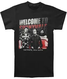 Trailer Park Boys Men039s Sunnyvale Tee Tshirt'e Hoş Geldiniz Black9652811