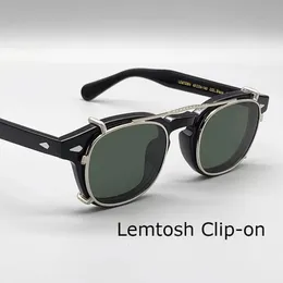 Fashion Johnny Depp Lemtosh occhiali da sole polarizzati clip-on uomini femminili occhiali 240515