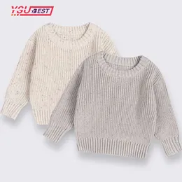 Girl Boy Pullove Children Abiti invernali inverno in cotone maglione maglione maglione casual Cavo pianto in maglia maglione L2405 L2405