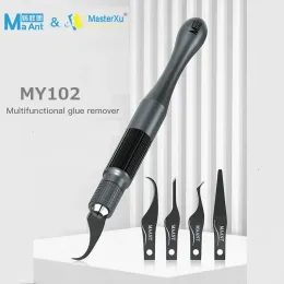 MAANT BLADE GLUE REMOVER KNIFE ICチップ電話NANDハードドライブPRYハンドルエッジスチール修理ツール