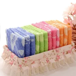 1PC 25x25 cm muślinowe bawełniane ręczniki dziecięce szalik ręcznik kąpielowy noworodki noworodki