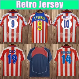 1995 1996 F. TORRES KIKO Maglie retrò da calcio SIMEONE ESNAIDER DAVID VILLA KOKE GODIN DIEGO COSTA FORLAN KUN AGUERO GRIEZMANN MANDZUKIC Maglia da calcio casalinga