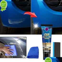 Andra interiörstillbehör Ny bilskrapreparationspasta Underhåll Touch Up Paint Polering Sömlös 60/120 ml Drop Leverans Automobil DH7M9